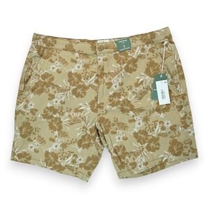 NWT Mutual Weave Board Shorts Size 38 Floral Pattern ~ Men's